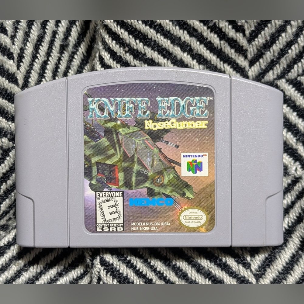 Knife Edge 👉 NINTENDO 64 Cart | Tested/Works | VG